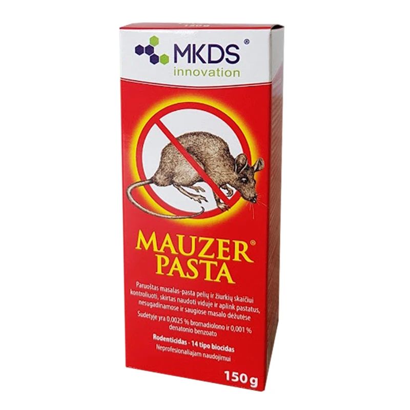 Inde peļu-žurku mauzer 150g