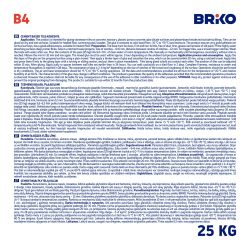 Līme flīžu ļoti elastīga briko b4 25kg