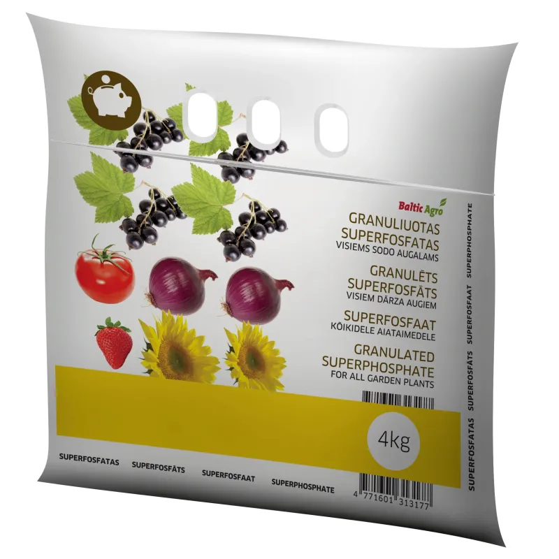 Mēslojums dārza augiem Baltic Agro, granulēts, 4 kg