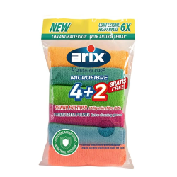Drāniņas mikrošķiedras Microfibre 4+2gb ,12,