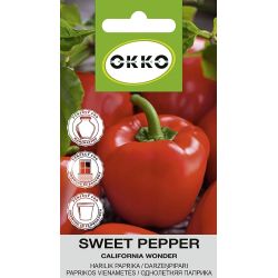 Sēklas dārzeņpipari california wonder