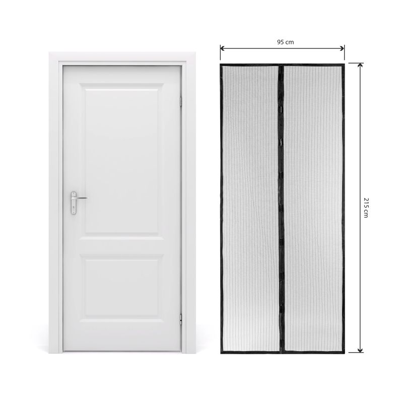 Siets-aizkari ar magn 2daļ 95x215cm