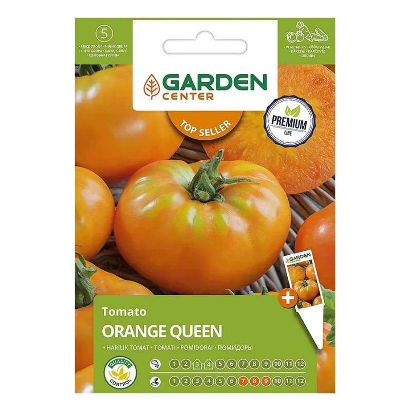 Sēklas Garden Center, tomāti Orange Queen, 0.2 g