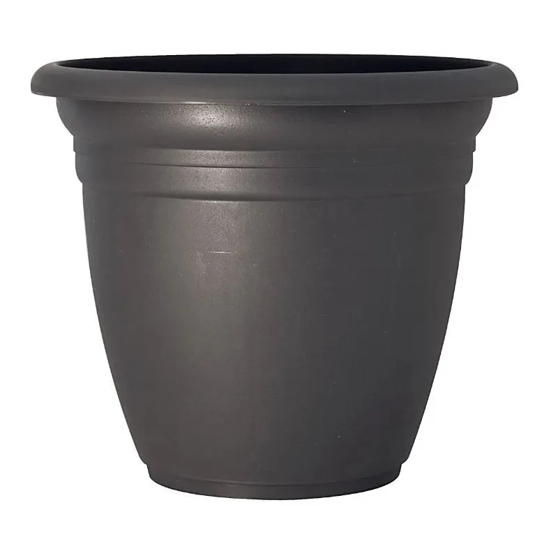 Puķu pods Domoletti TE000050-120, plastmasa, pelēka krās.