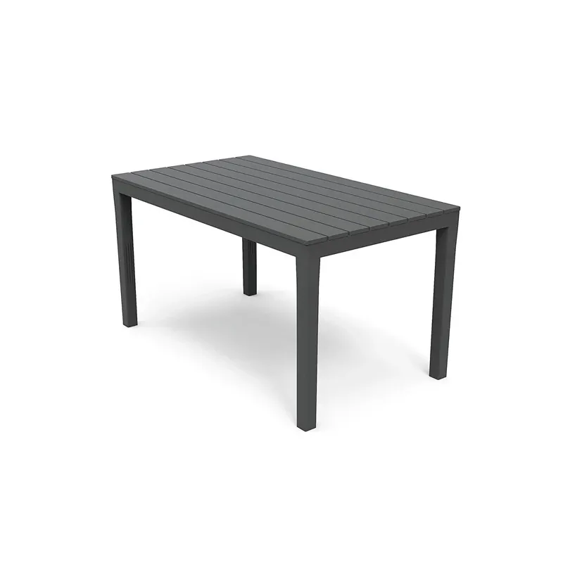 Dārza galds Progarden Sumatra, pelēka krās., 138 cm x 80 cm x 72 cm