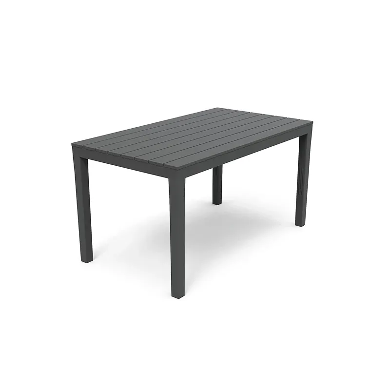 Садовый стол Progarden Sumatra, серый цв., 138 см x 80 см x 72 см