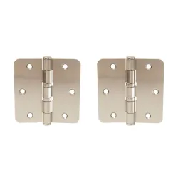Eņģes durvīm Haushalt JHR3535-2BB_FH_SN, 7.5 cm, 0.25 cm, niķeļa