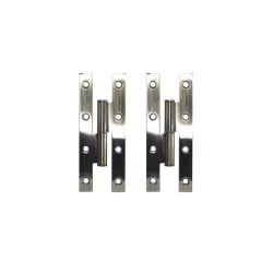 Eņģes durvīm Haushalt JHH14055-1BB_FH_AB, 5.5 cm, 0.25 cm, misiņš