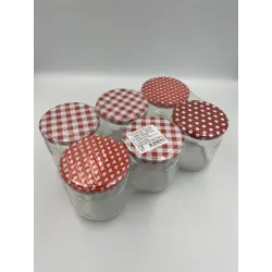 Burku kompl.ar vāciņiem 425ml 82mm 6gab