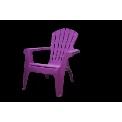 Krēsls plastmasas Dolomati lillā