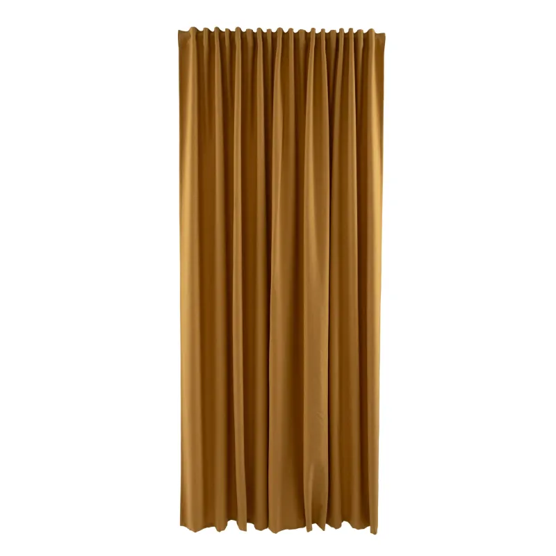 Nakts aizkari Domoletti Bari W3630 5066, dzeltena krās., 260 cm x 280 cm