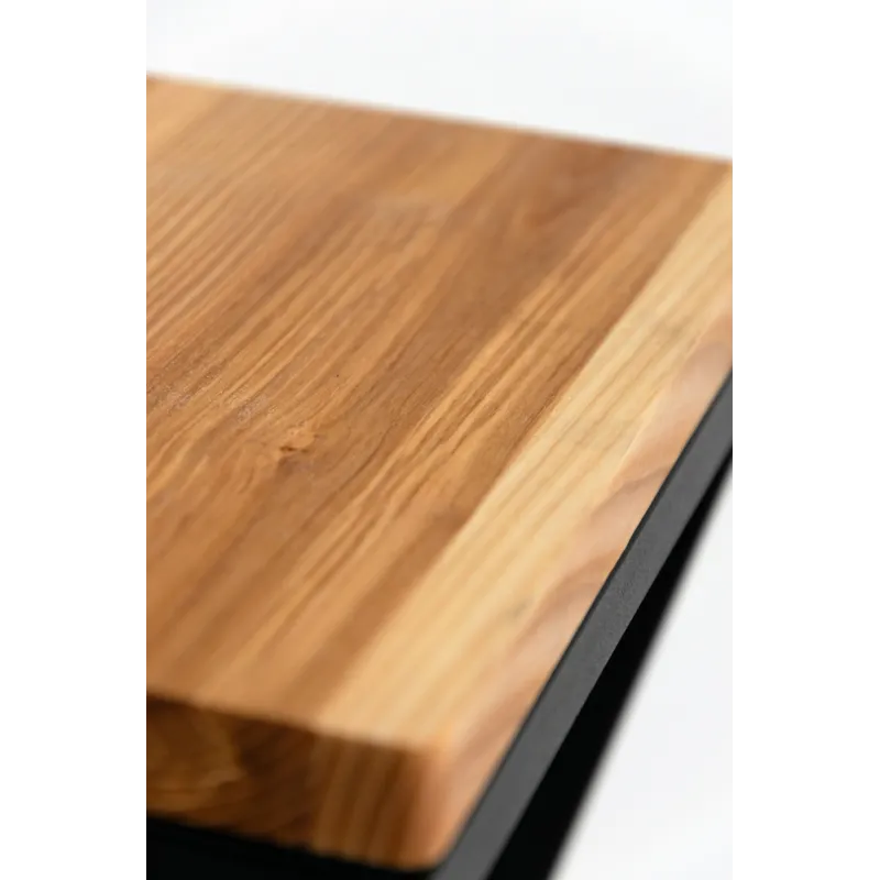 Ziedu statīvs Garden Center VICHY, 19 cm x 19 cm, 62 cm, koks-metāls, brūna krās.-melna krās.