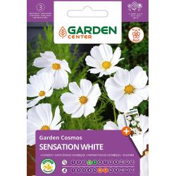 Sēklas kosmejas sensation white 1g