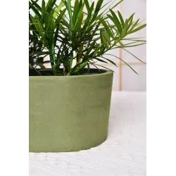 Puķu pods spw m-18c20 d20cm zaļš