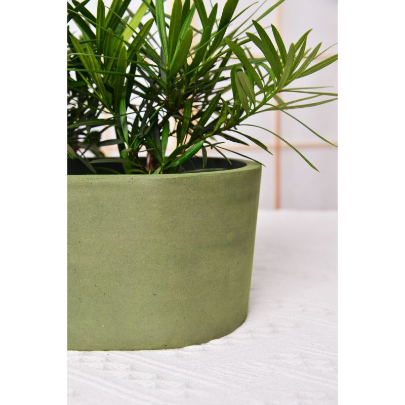 Puķu pods spw m-18c20 d20cm zaļš