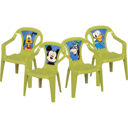 Krēsls plastmasas bērniem Disney Mickey mouse