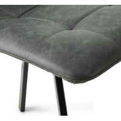 Krēsls ēdamist.barso pelēks 89x45x55cm