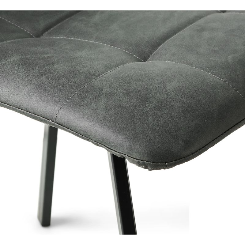 Krēsls ēdamist.barso pelēks 89x45x55cm