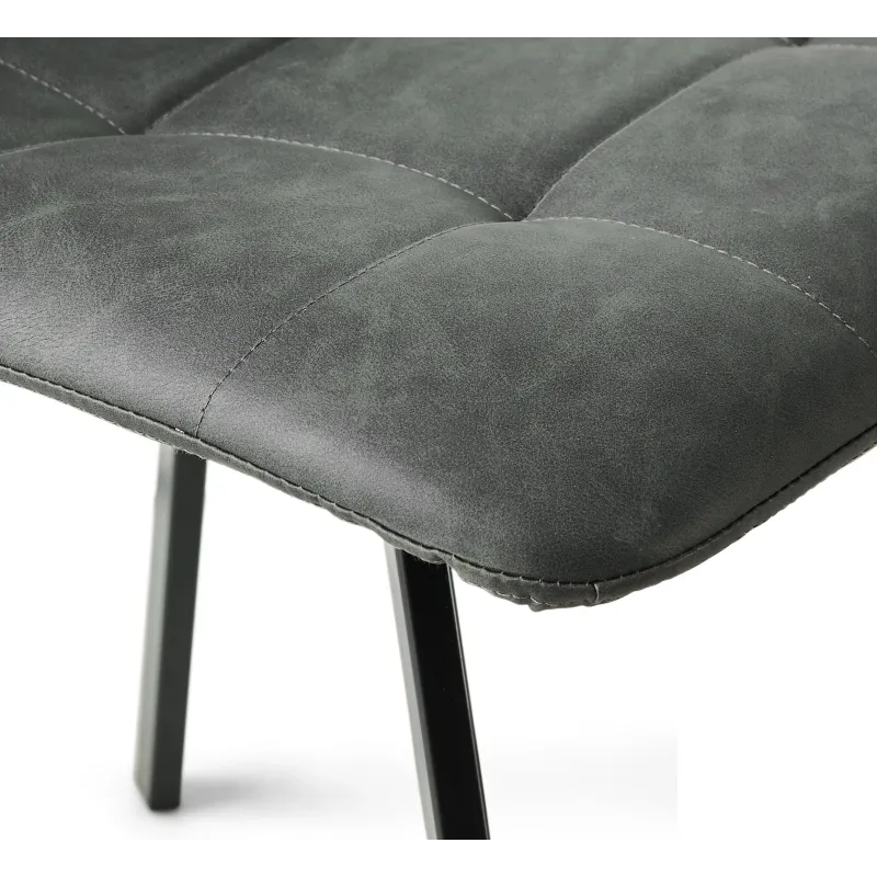 Ēdamistabas krēsls Domoletti, pelēka, 40 cm x 41 cm x 95 cm