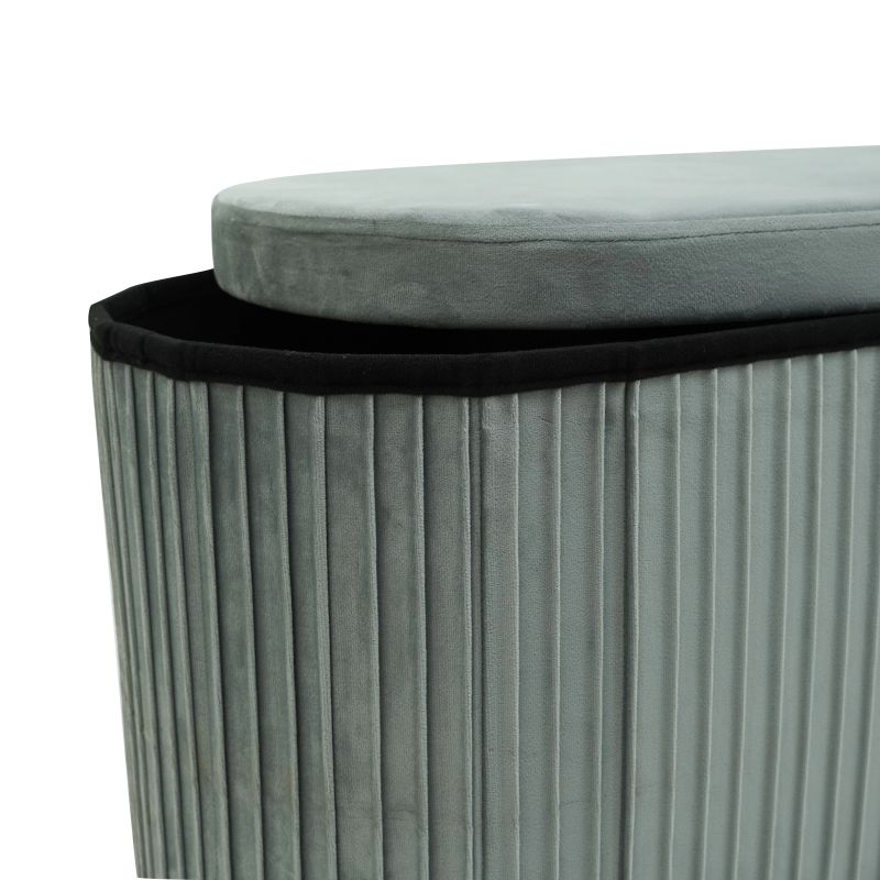 Pelēks pufs hs522-9 78x38x38cm