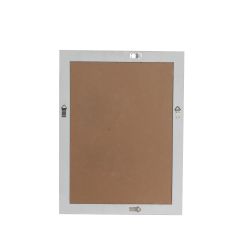 Spogulis anisa 90x70x3.5 cm balts