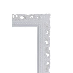 Spogulis diona 65x50x3 cm balts