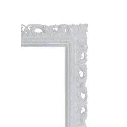 Spogulis diona 65x50x3 cm balts