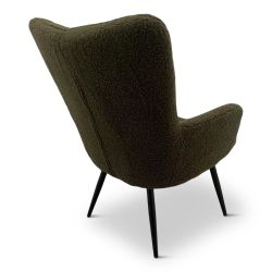 Krēsls ēdam.geo teddy zaļš 99x73x81cm