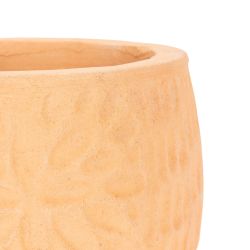 Puķu pods Domoletti TC.6707.015, keramika-māls, brūna