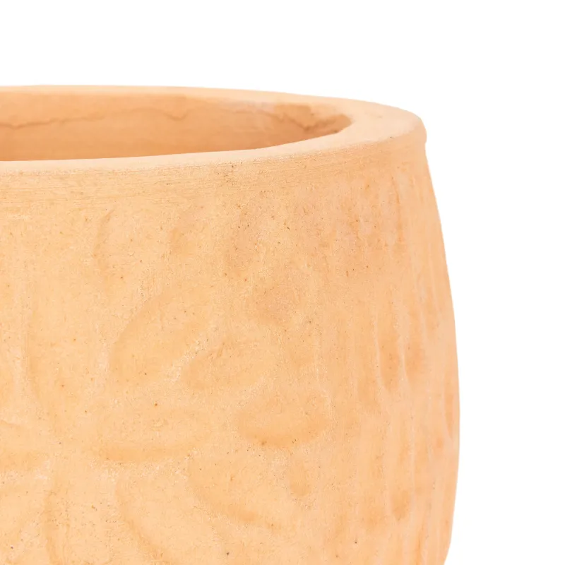 Puķu pods Domoletti TC.6707.015, keramika-māls, brūna