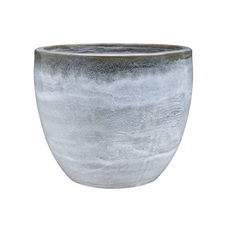 Puķu pods Domoletti GG.0932.037, keramika-māls, zila krās.