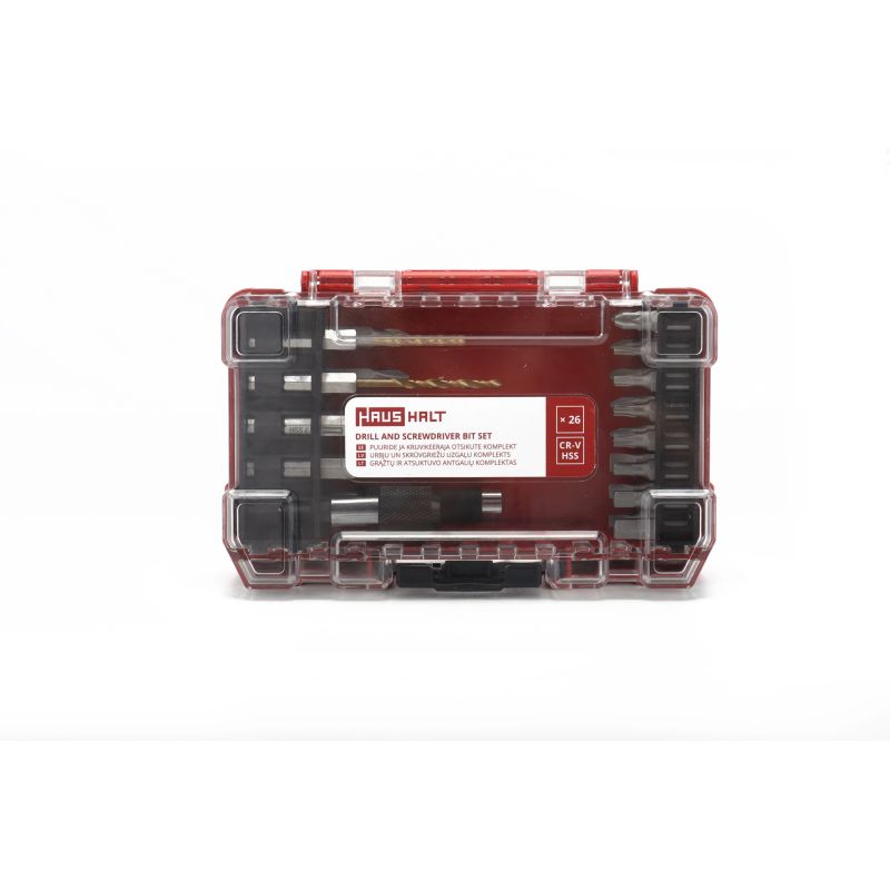 Komplekts skrūvgr.uzgaļu haushalt 26gab