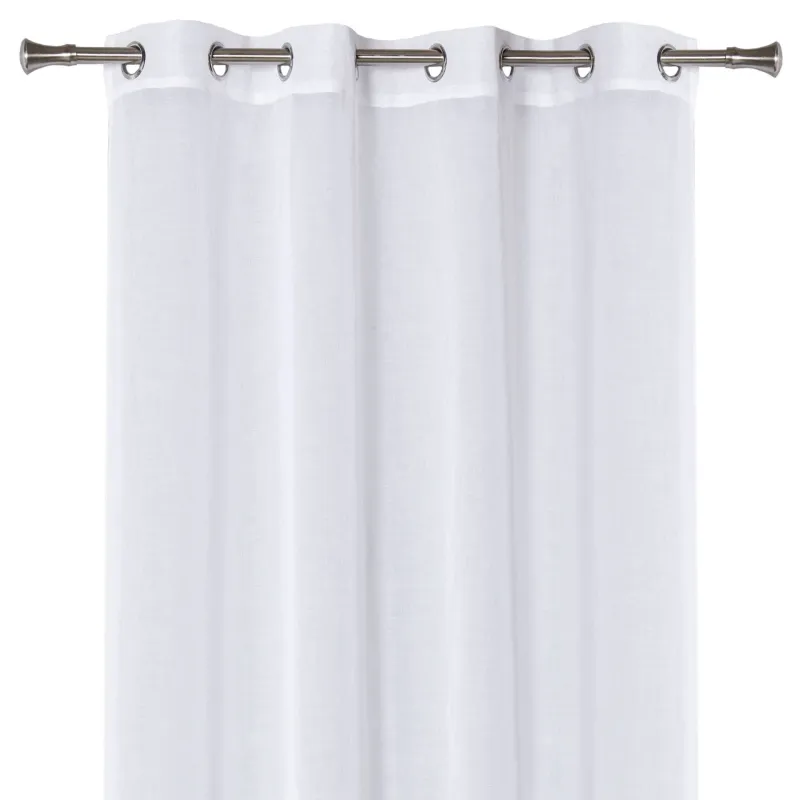 Nakts aizkari Domoletti MIRA, balta, 140 cm x 260 cm