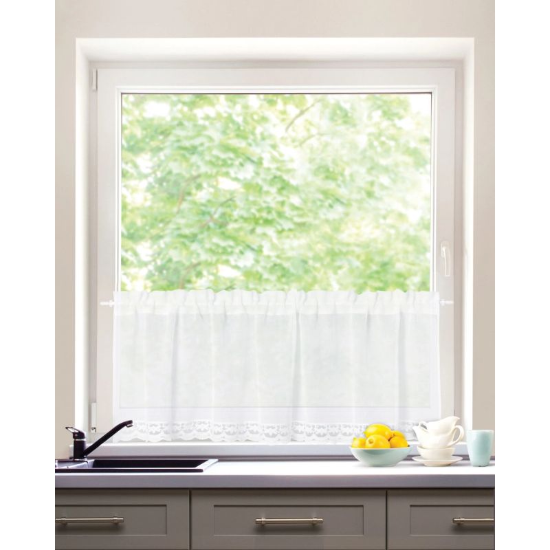 Aizkars zola 45x150 stienis balts d