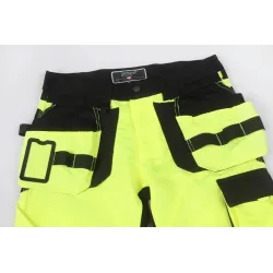 Bikses vīriešu-universāls Pesso Uranus Flexpro CL2, melna krās.-dzeltena krās., C48 izmērs