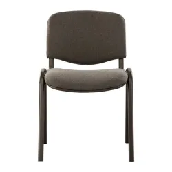 Apmeklētāju krēsls Iso Black ,Senc, C38, pelēka krās.