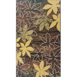 Paklājs 1651 b11 0.80x1.50 brūns dzelt