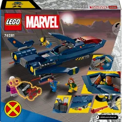 Конструктор LEGO Marvel X-Men X-Jet 76281, 359 шт.