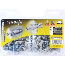 Dībelis ģipšk. 6x39 mm plastm. 40 gab.