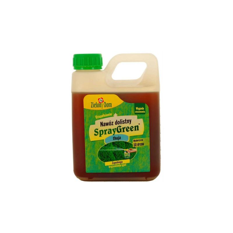 Mēslojums tūjām spraygreen uzpilde 950ml