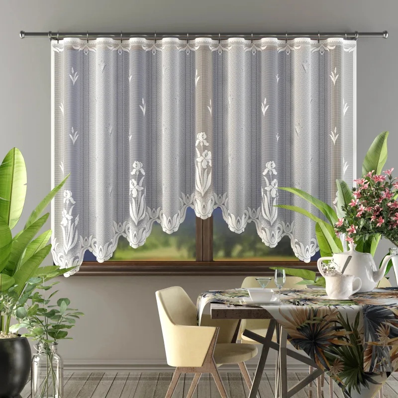 Dienas aizkari Wisan Zakard A537, balta krās., 300 cm x 150 cm