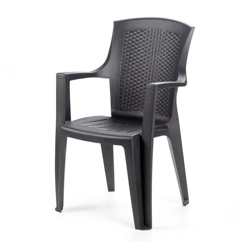 Outdoor Chair GARDEN4YOU EDEN, anthracite, 62×60×89 cm