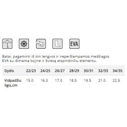 Apavi bērnu vibes eva 0320c-26 26-27