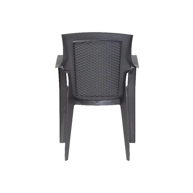 Āra krēsls GARDEN4YOU EDEN, antracīts, 62×60×89 cm