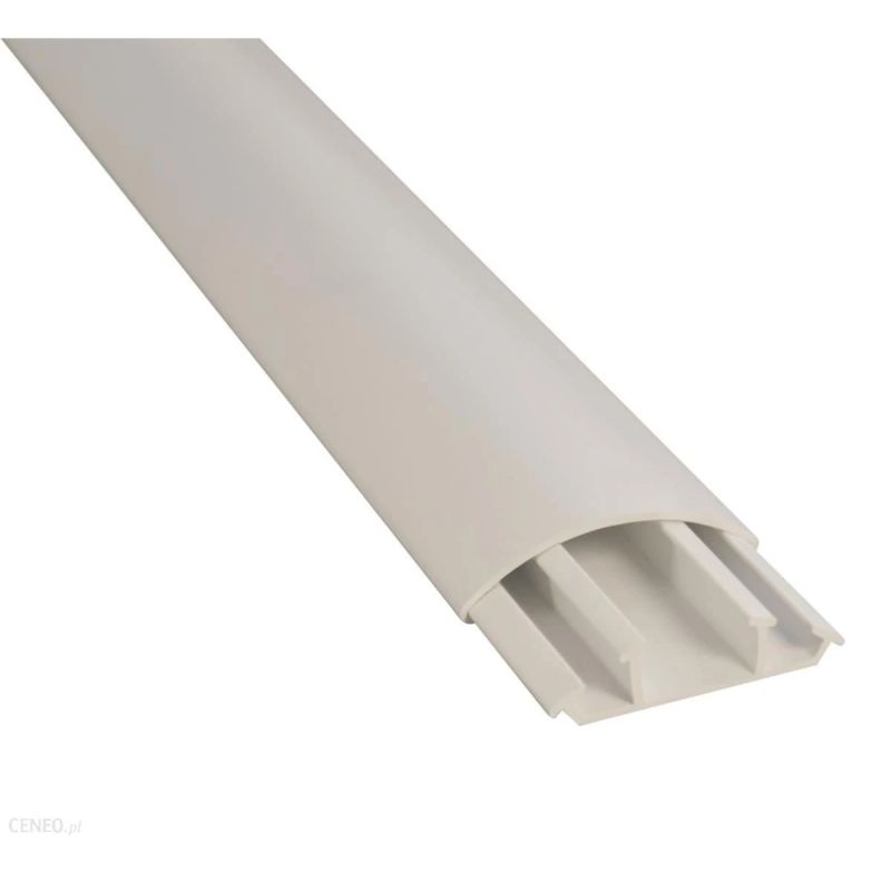 Kabeļu kanāls pusapaļš lpo18x75 pelēks