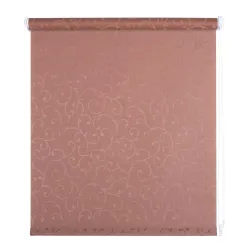 Rullo žalūzijas Domoletti Amelia IV, brūna krās.-rozā krās., 160 cm x 170 cm