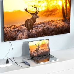 Hawk HW-HUB601 6in1 Adapter USB-C