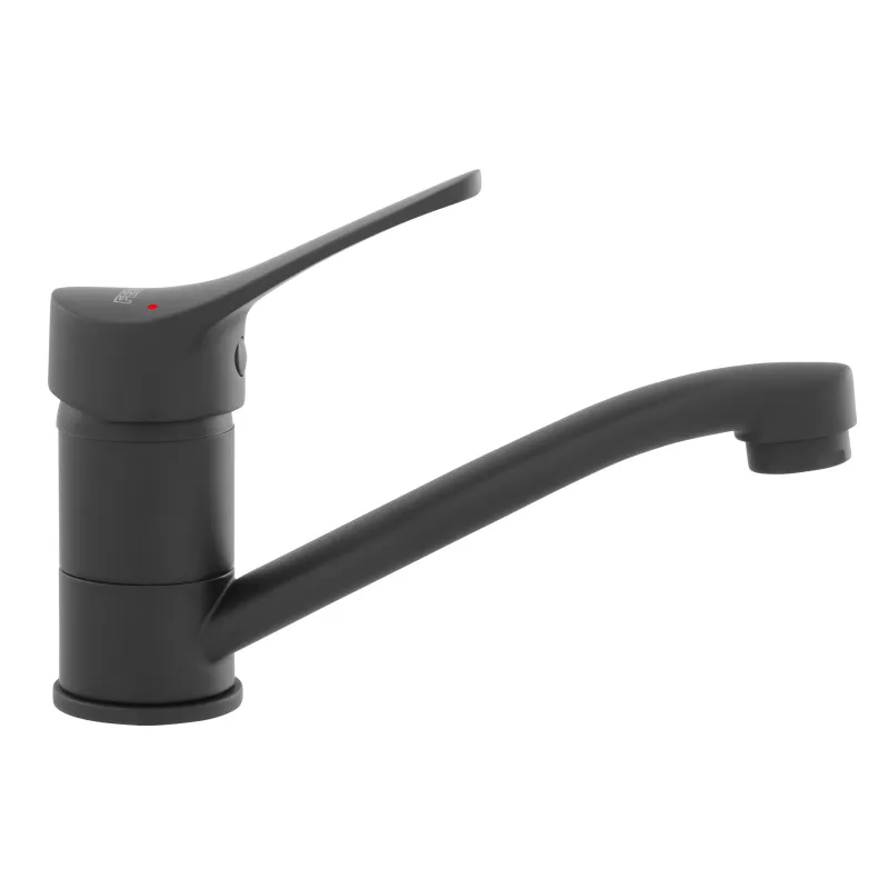 Izlietņu jaucējkrāns Ferro Petite BPT2ABL, melna krās.