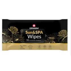 Mitrās salvetes opharm sun spa 32 gab