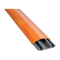 Kabeļu kanāls grīdām lpo50x15 gaišs koks